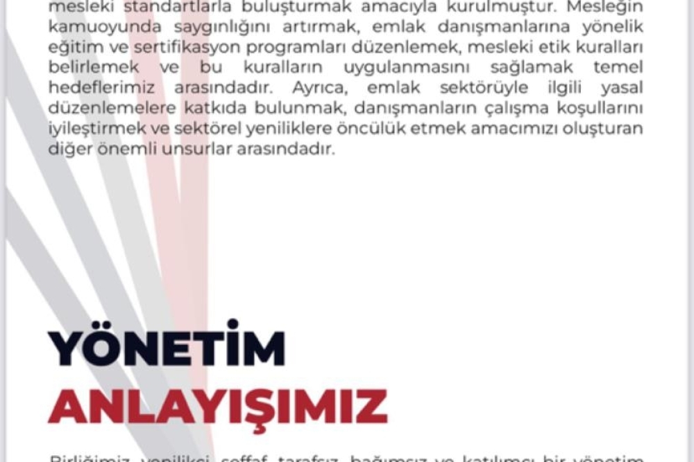 Kuruluş Amacımız
